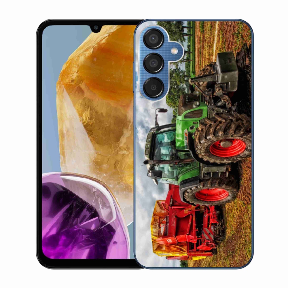 Zselés borítás mmCase Samsung Galaxy M15 5G - traktor 4