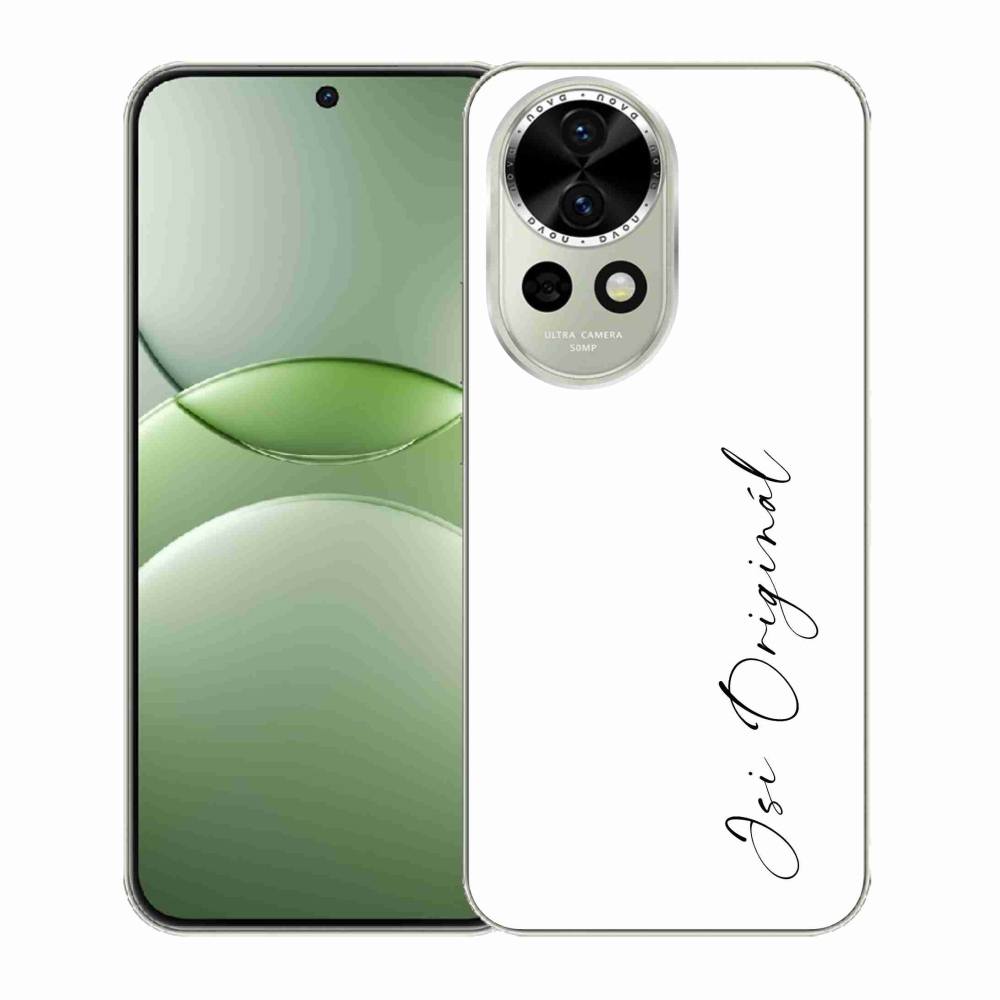 Gél borító mmCase a Huawei Nova 13 5G - Ön az eredeti fehér háttérrel