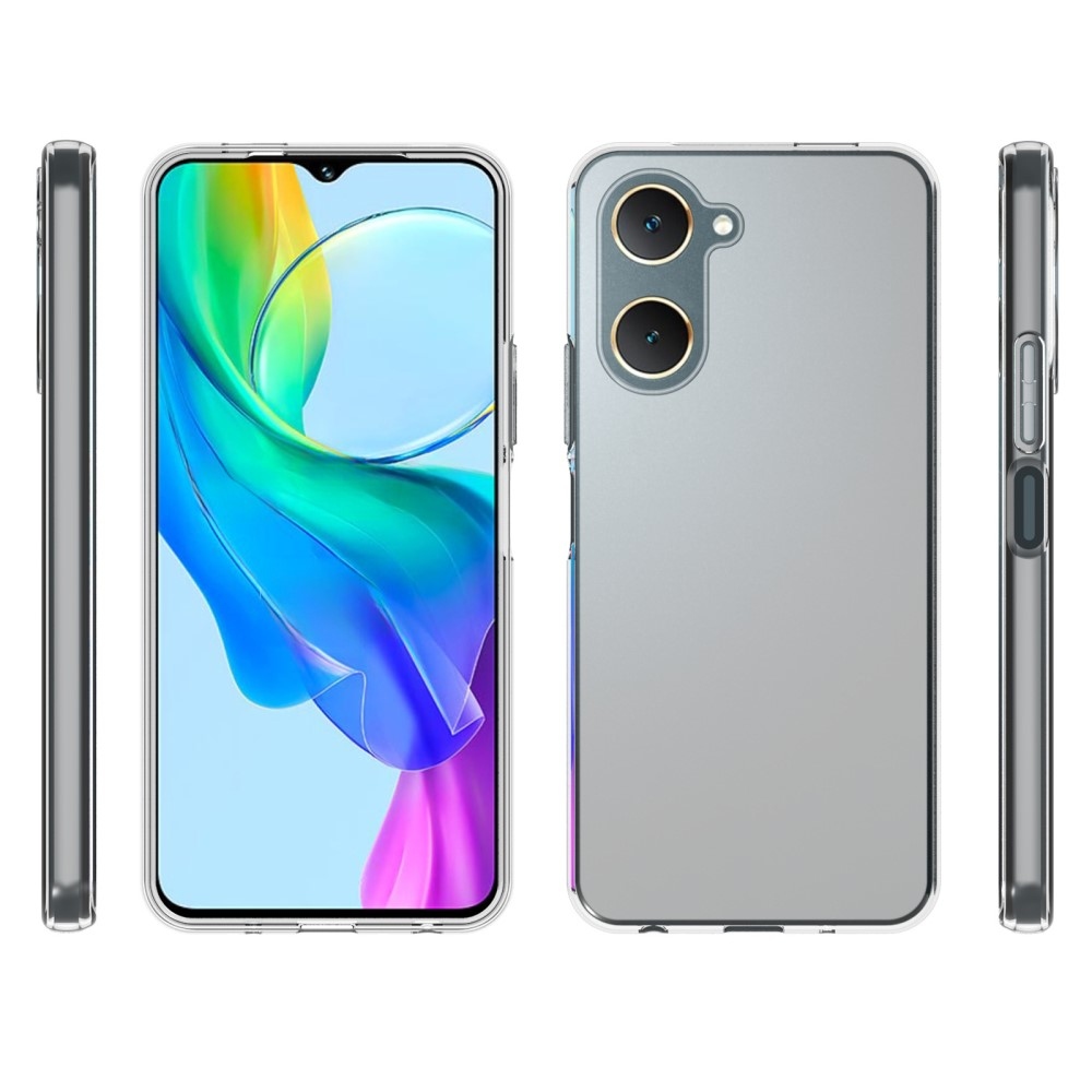 Átlátszó zselés tok a Vivo Y28s 5G készülékhez - átlátszó