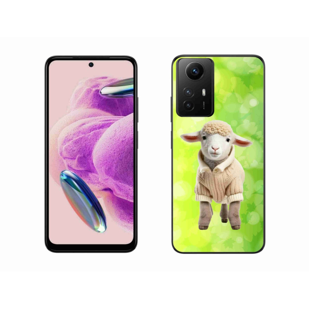 Gél borítás mmCase a Xiaomi Redmi Note 12S-hez - bárány pulóverben