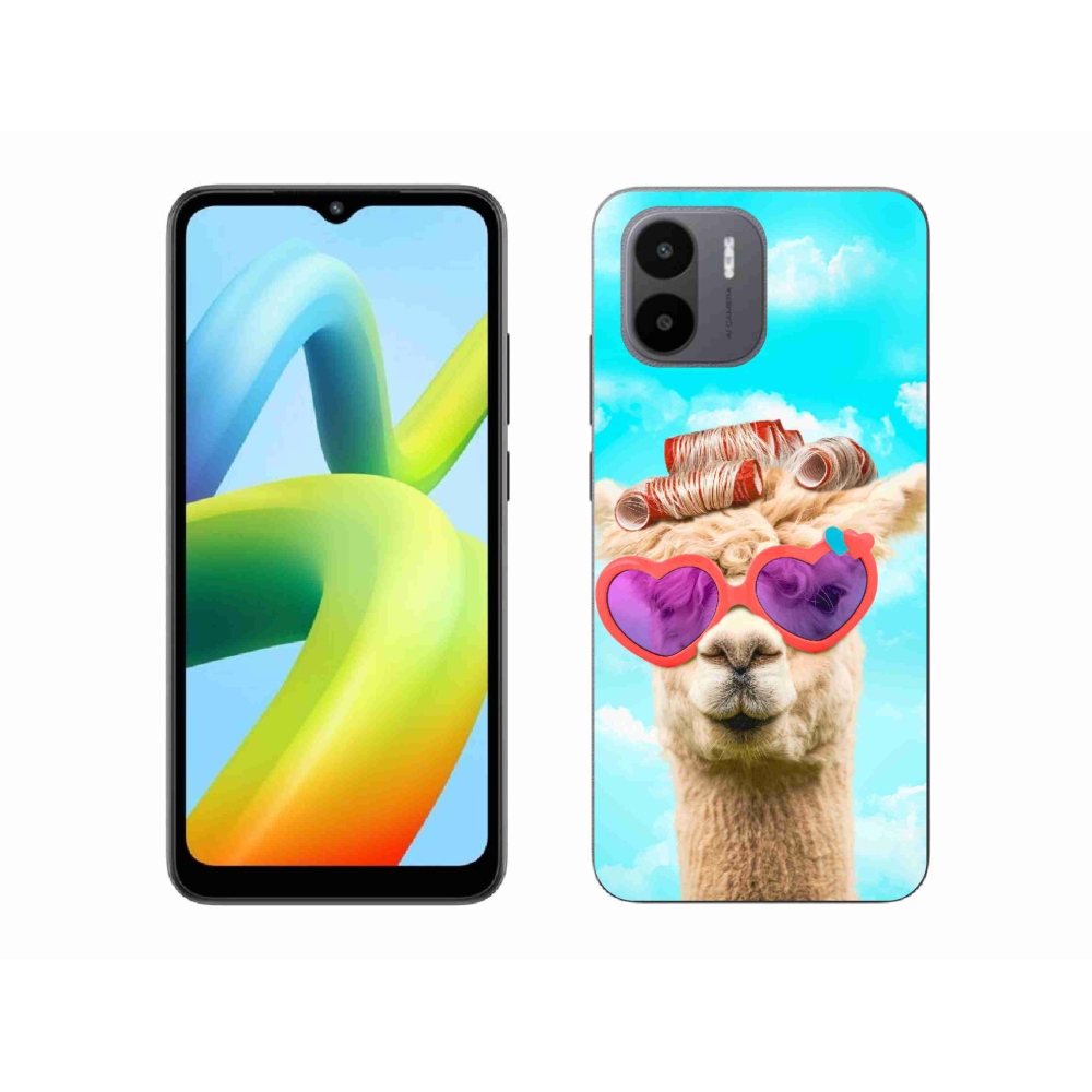 Gél borítás mmCase a Xiaomi Redmi A1/Redmi A2 - szemüveges láma számára