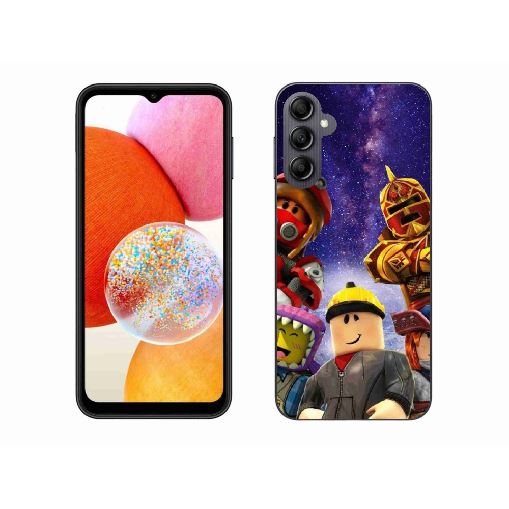 Gél védőburkolat mmCase Samsung Galaxy A14 4G/5G - roblox 3