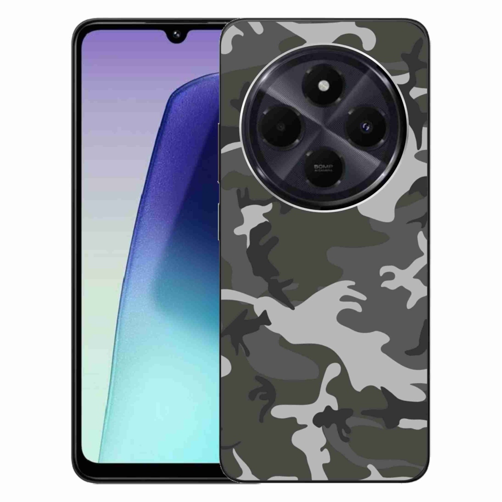 Gél borítás mmCase a Xiaomi Redmi 14C/Poco C75-hez - álcázó minta