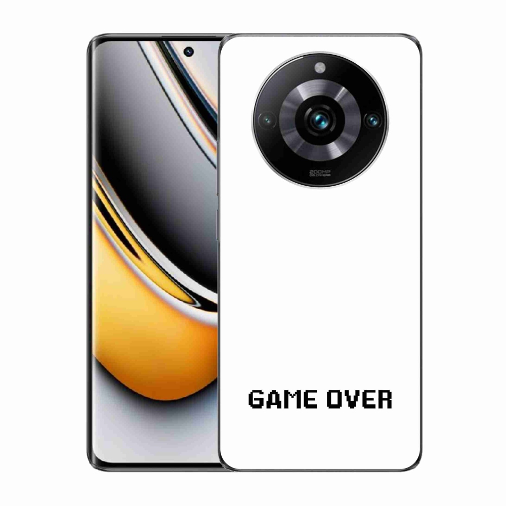 Gél borítás mmCase a Realme 11 Pro/11 Pro+ készülékhez - játék fehér háttérrel