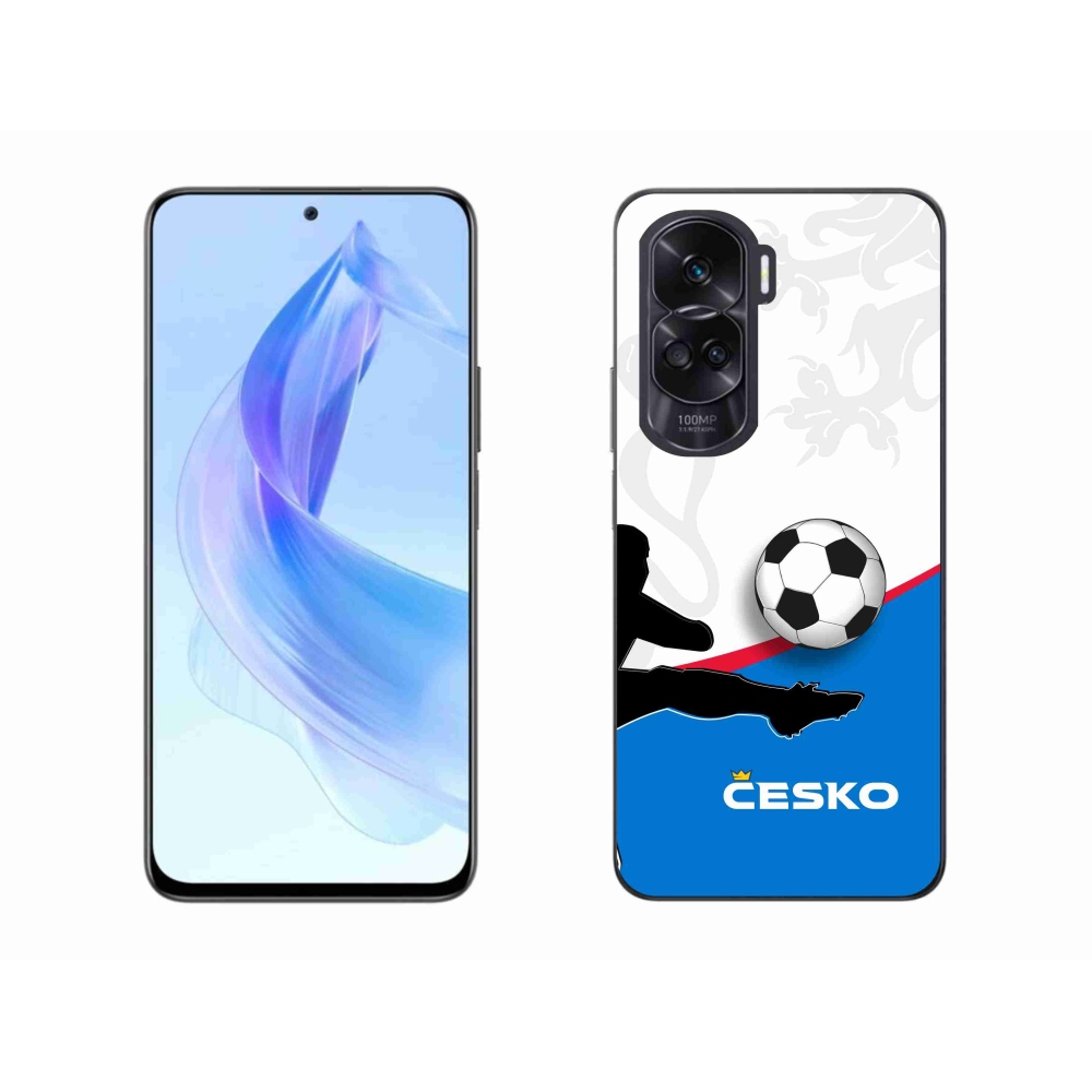 Gél borítás mmCase for Honor 90 Lite - futball Csehország 3