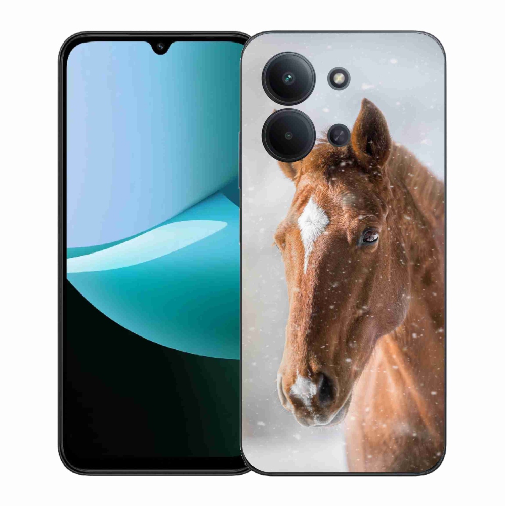 Gél borítás mmCase a Xiaomi Redmi 15C 4G (171mm)/Poco C85 4G (171mm) - barna ló 2