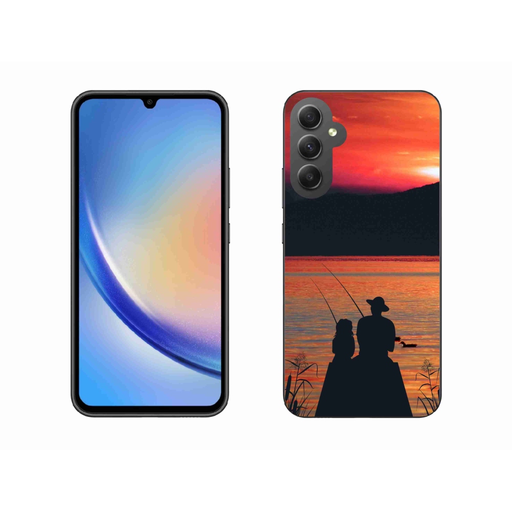 Gél védőhuzat mmCase Samsung Galaxy A34 5G - halászat 3