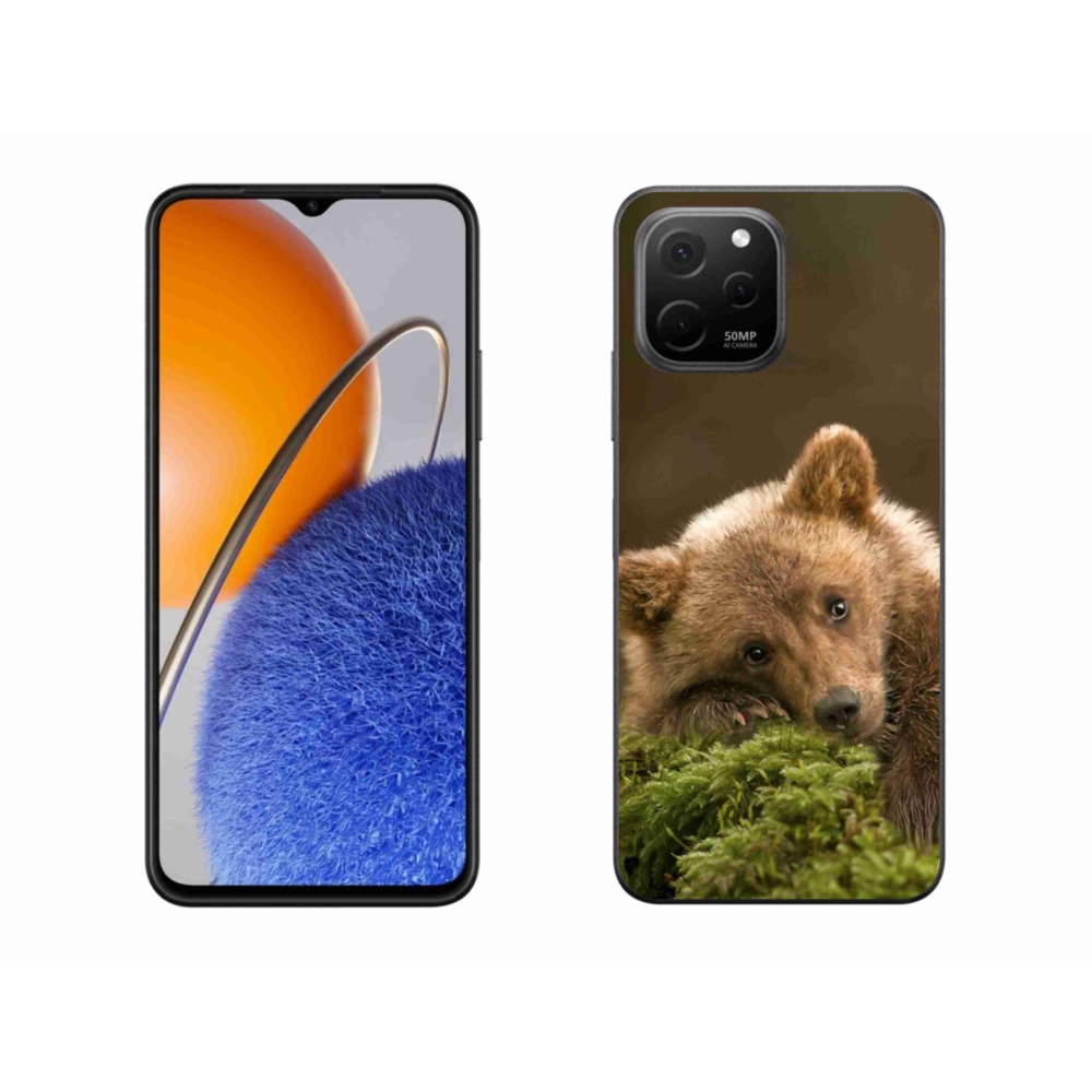 Gél borítás mmCase a Huawei Nova Y61-hez - medve