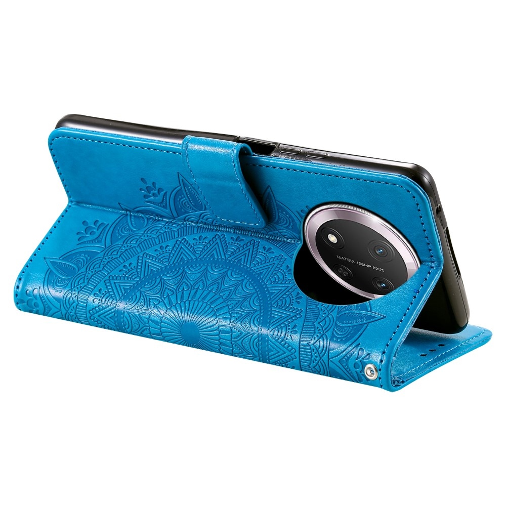 Mandala könyv tok a Honor Magic 7 Lite 5G készülékhez - kék