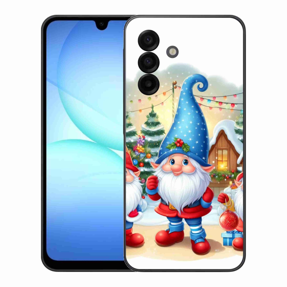 Gél borítás mmCase Samsung Galaxy A17 4G/5G - karácsonyi manókhoz