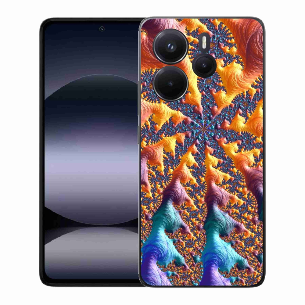 Gél borítás mmCase a Xiaomi Redmi Note 14-hez - absztrakt motívum 23