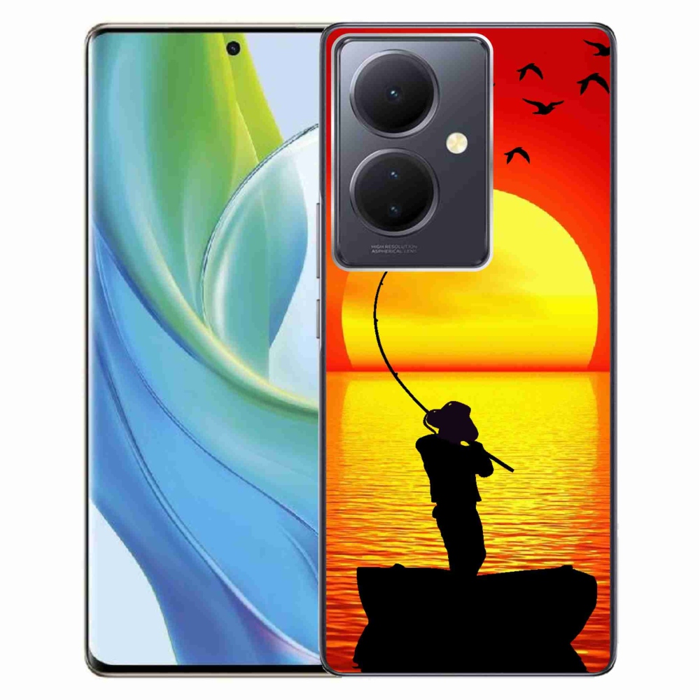 Gél borítás mmCase a Vivo V29 Lite 5G számára - horgászat