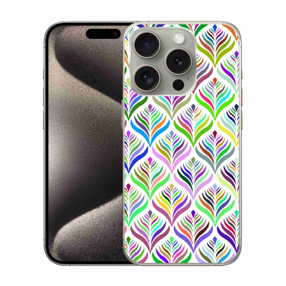 Gél borítás mmCase iPhone 15 Pro készülékhez - Absztrakt 15