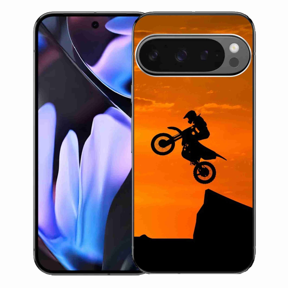 Zselés borítás mmCase a Google Pixel 9 Pro XL-hez - motocross
