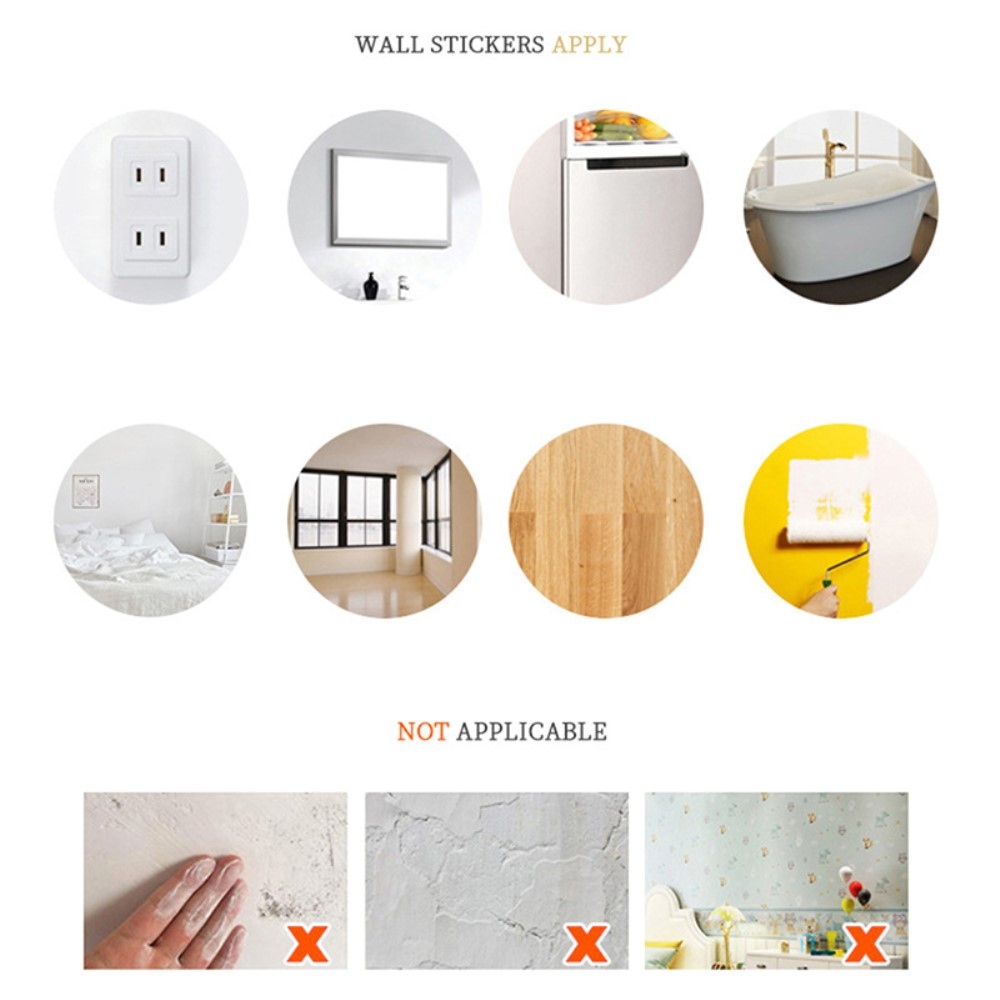 Fluoreszkáló falmatricák készlete (12 db) - foci