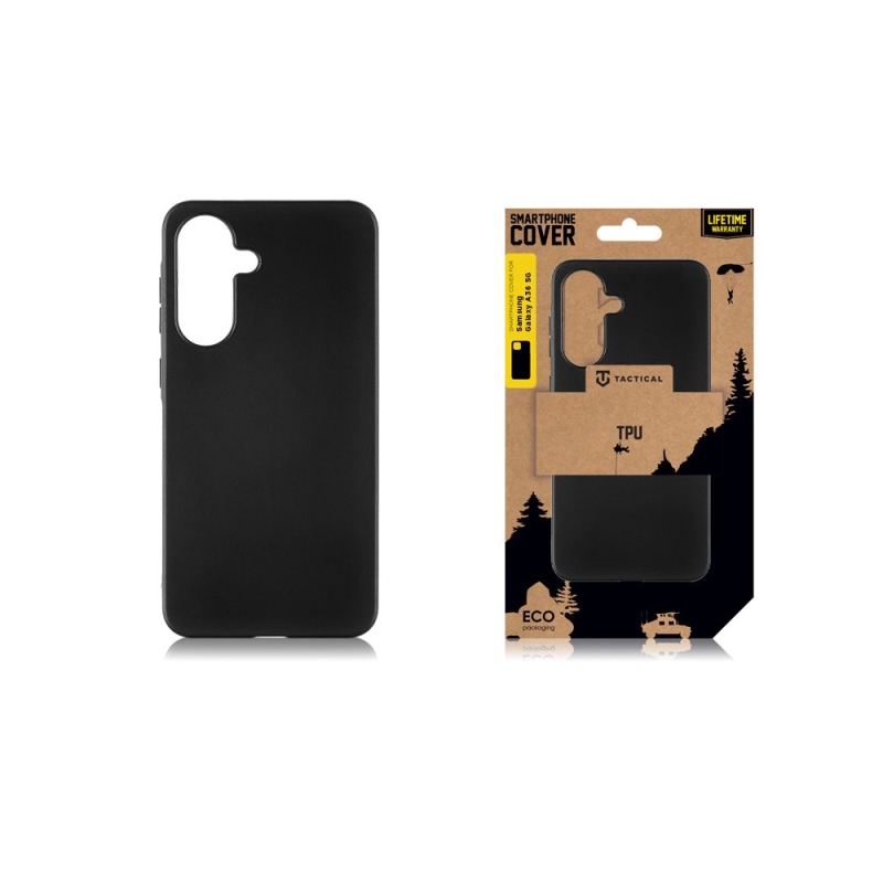 Taktikai TPU borítás Samsung Galaxy A36 5G fekete színűhöz