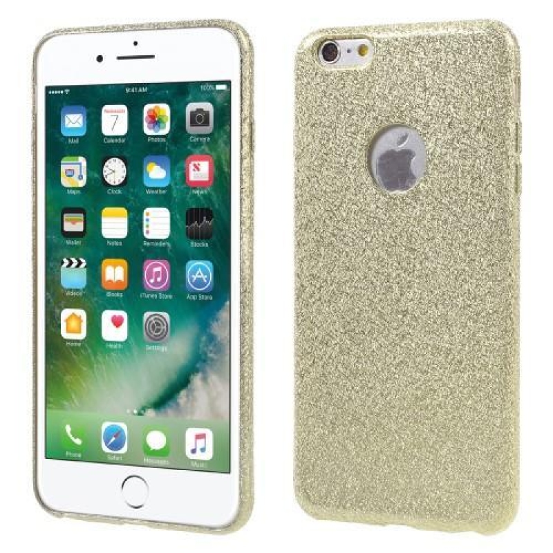 Homokzselés tok iPhone 6 Plus és 6s Plus készülékhez - arany színben