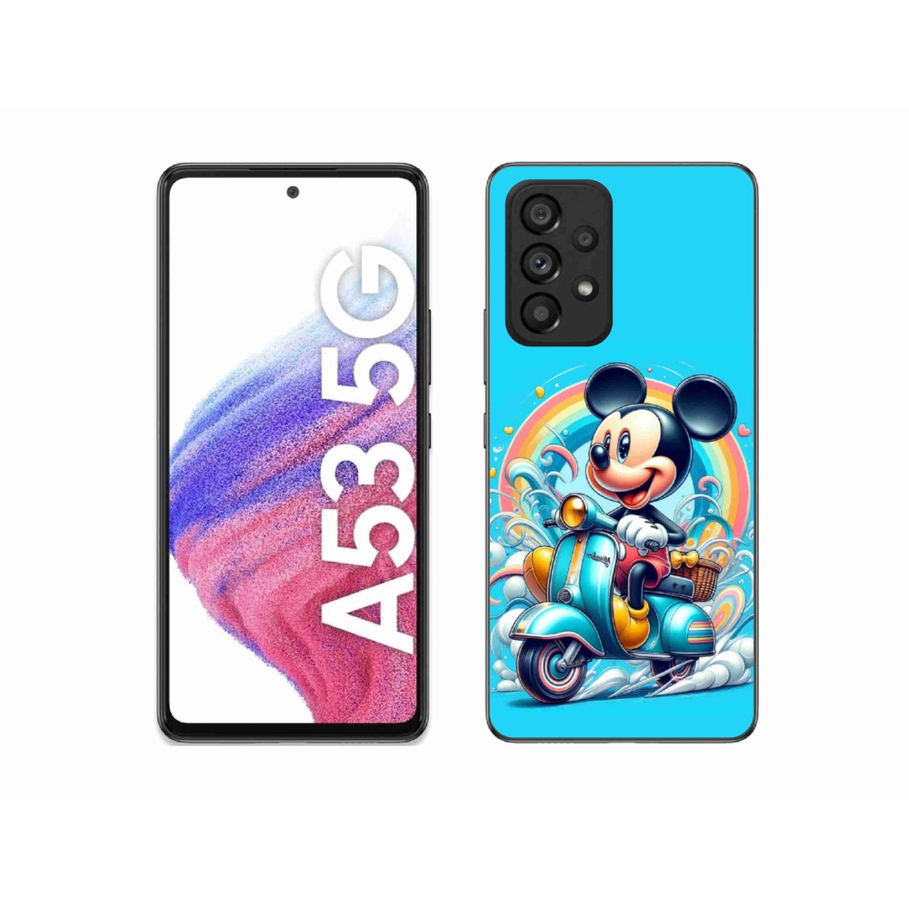 Zselés borítás mmCase Samsung Galaxy A53 5G - mickey egér 2