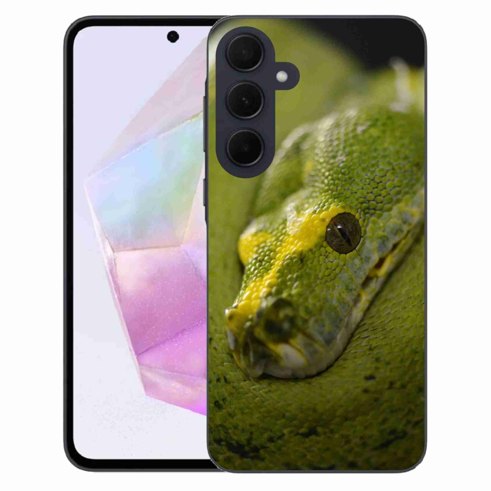 Gél védőburkolat mmCase Samsung Galaxy A35 5G - kígyó 2