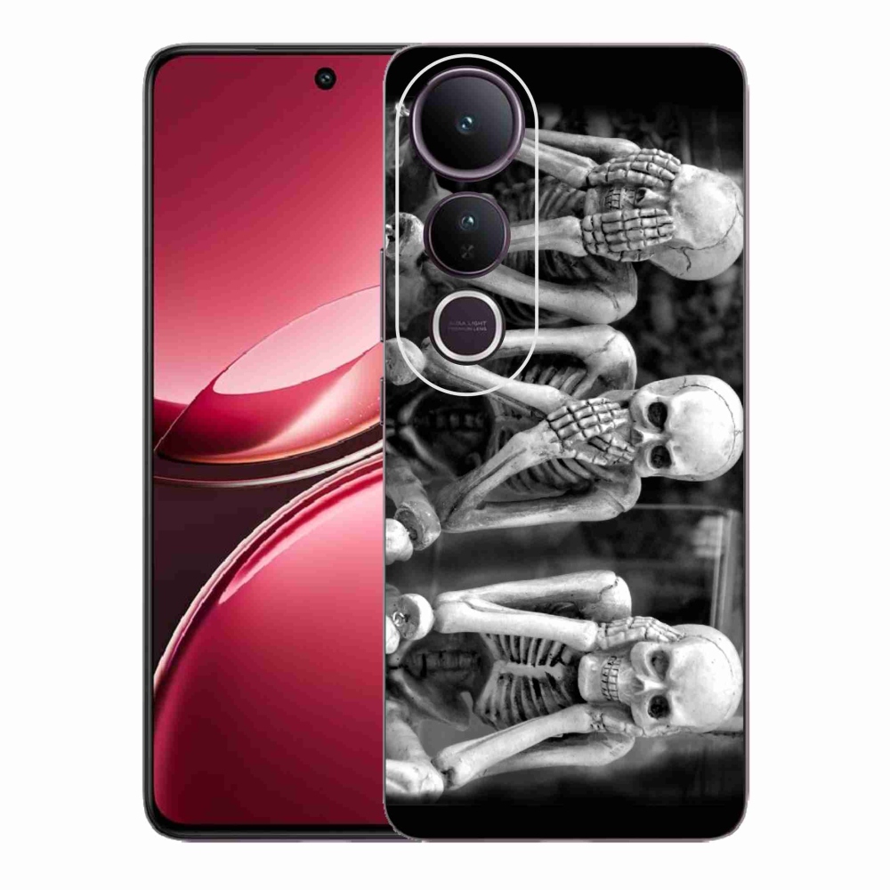 Gél borítás mmCase a Vivo V50 Lite 4G/5G - csontvázakra