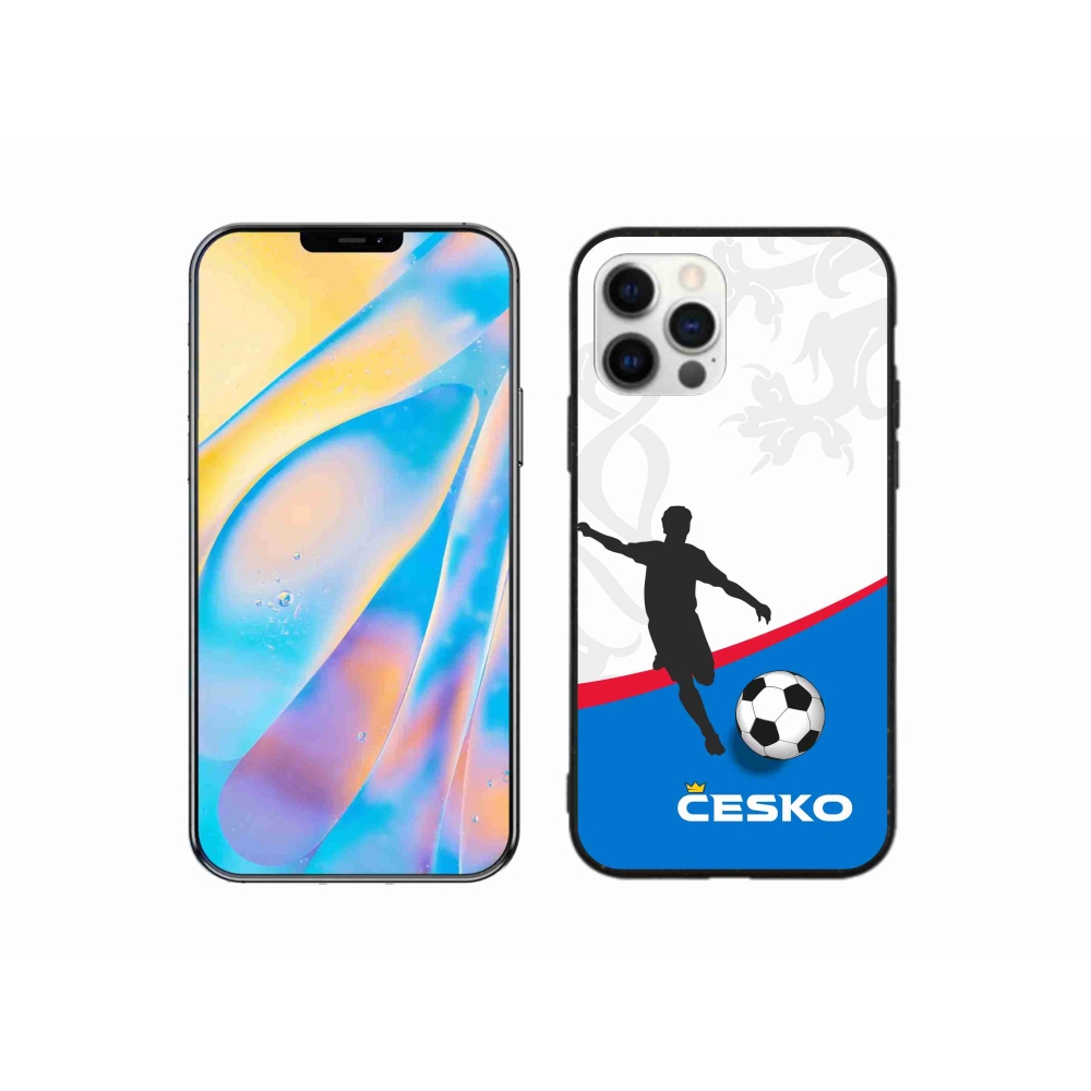 Gél borítás mmCase iPhone 12 Pro készülékhez - futball Csehország 1