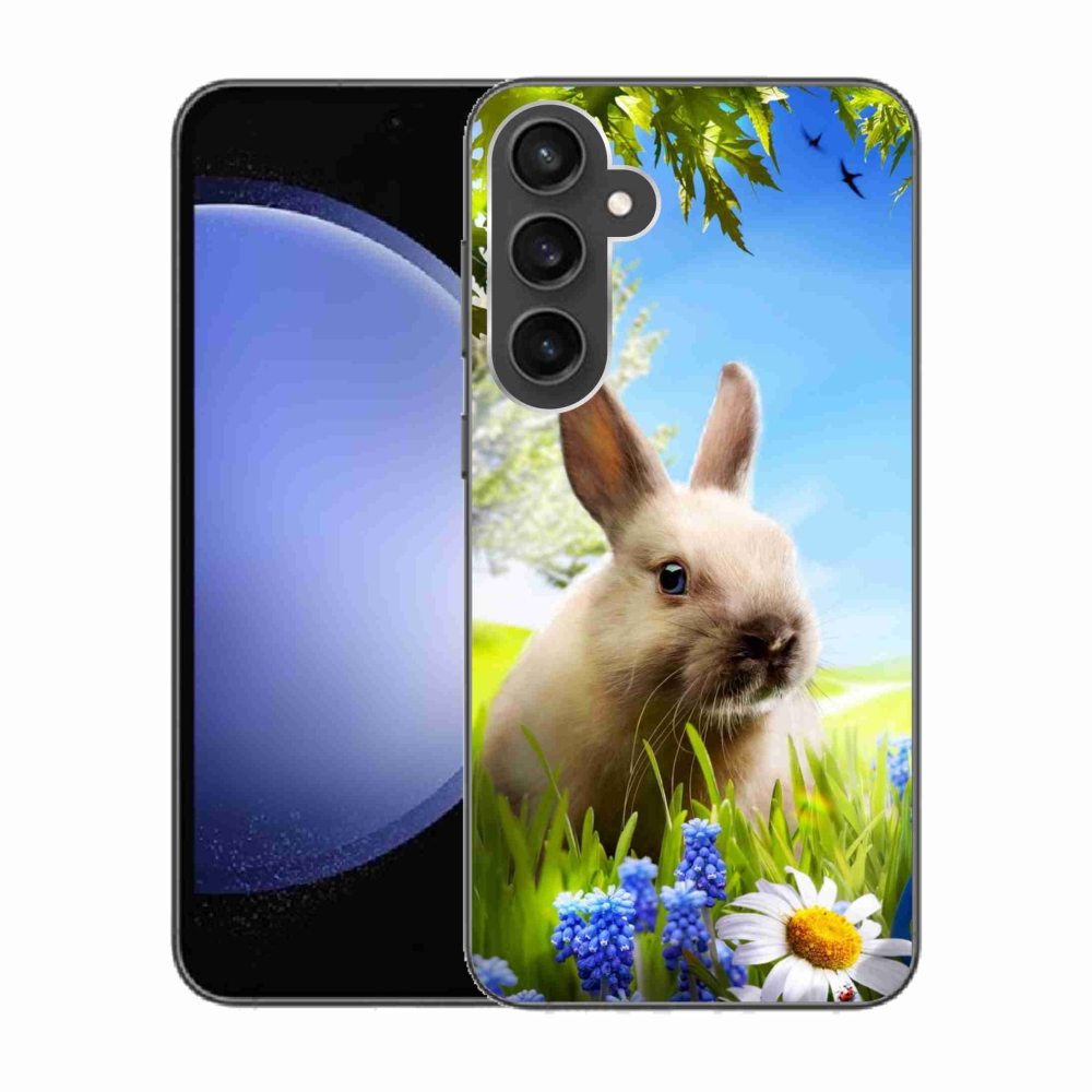 Gél védőhuzat mmCase Samsung Galaxy S23 FE készülékhez - nyuszi