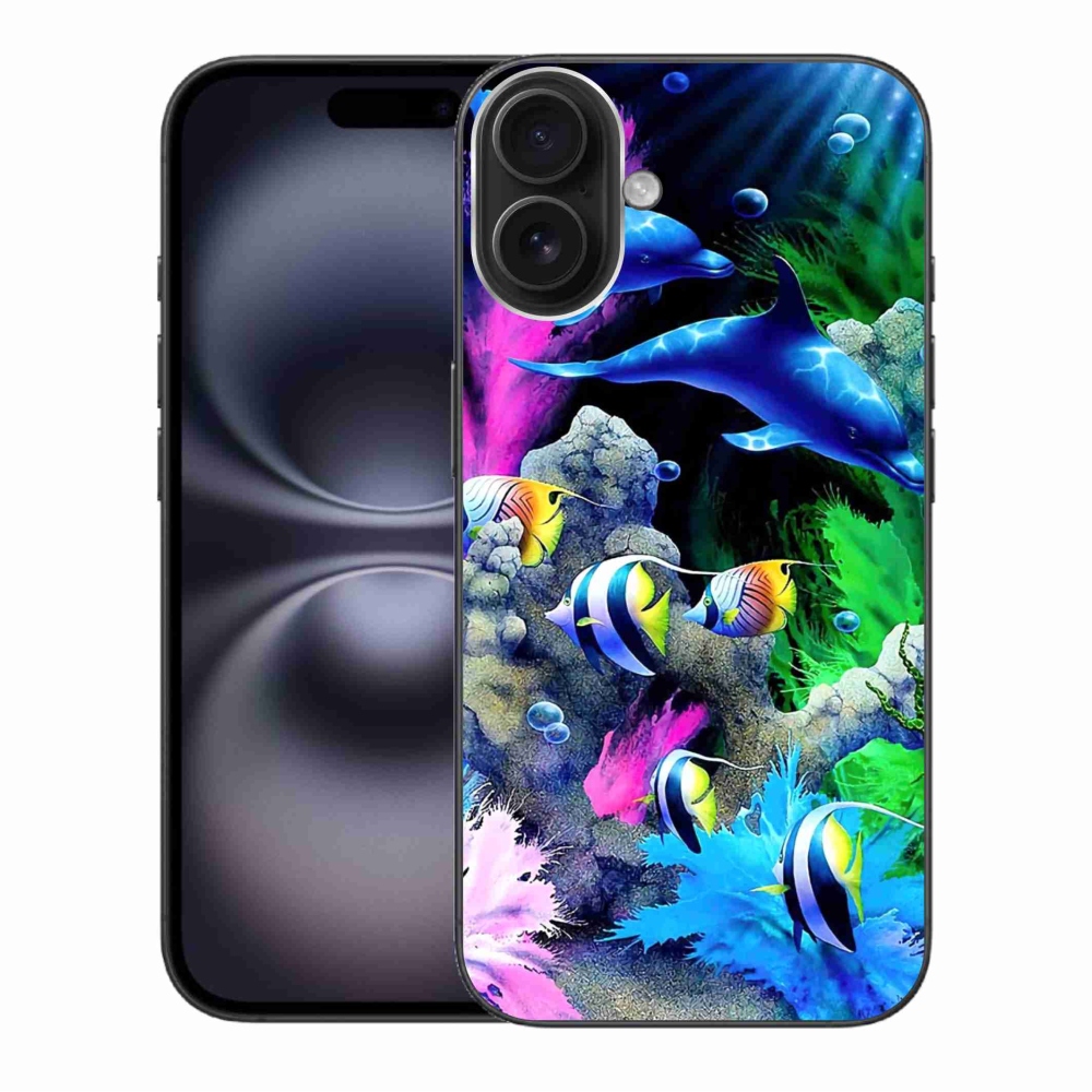 Gél tok mmCase iPhone 16 Plus készülékhez - Sea World