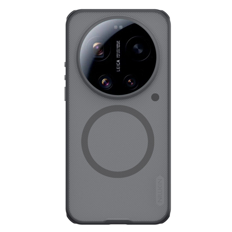 Nillkin Super Frosted PRO mágneses hátlap Xiaomi 17 Ultra átlátszó fekete