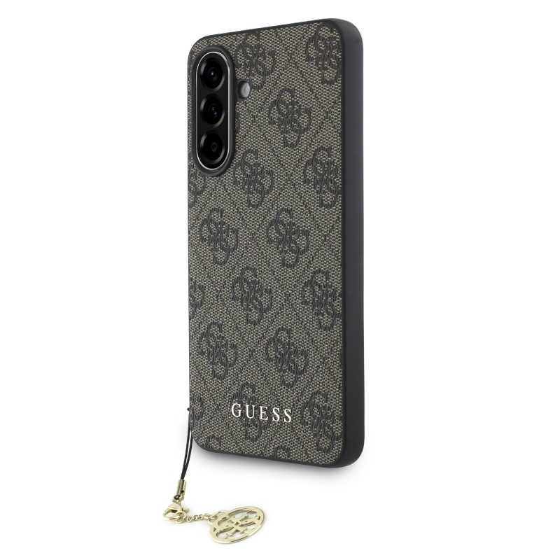 Guess 4G Charm hátlap Samsung Galaxy A56 barna színű hátlaphoz