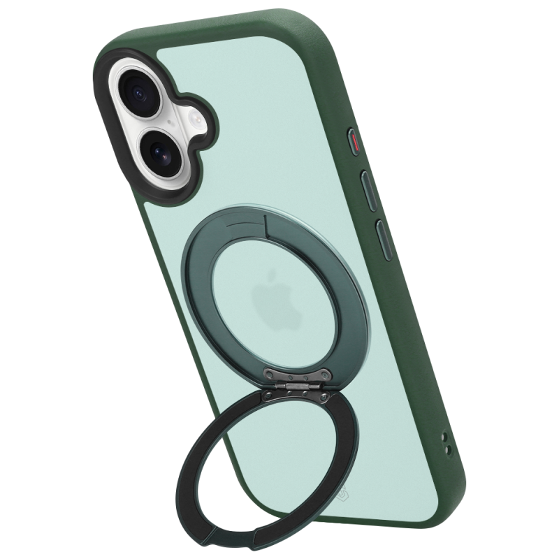 Tactical MagForce Hyperstand tok az Apple iPhone 17-hez, Forest Green színben