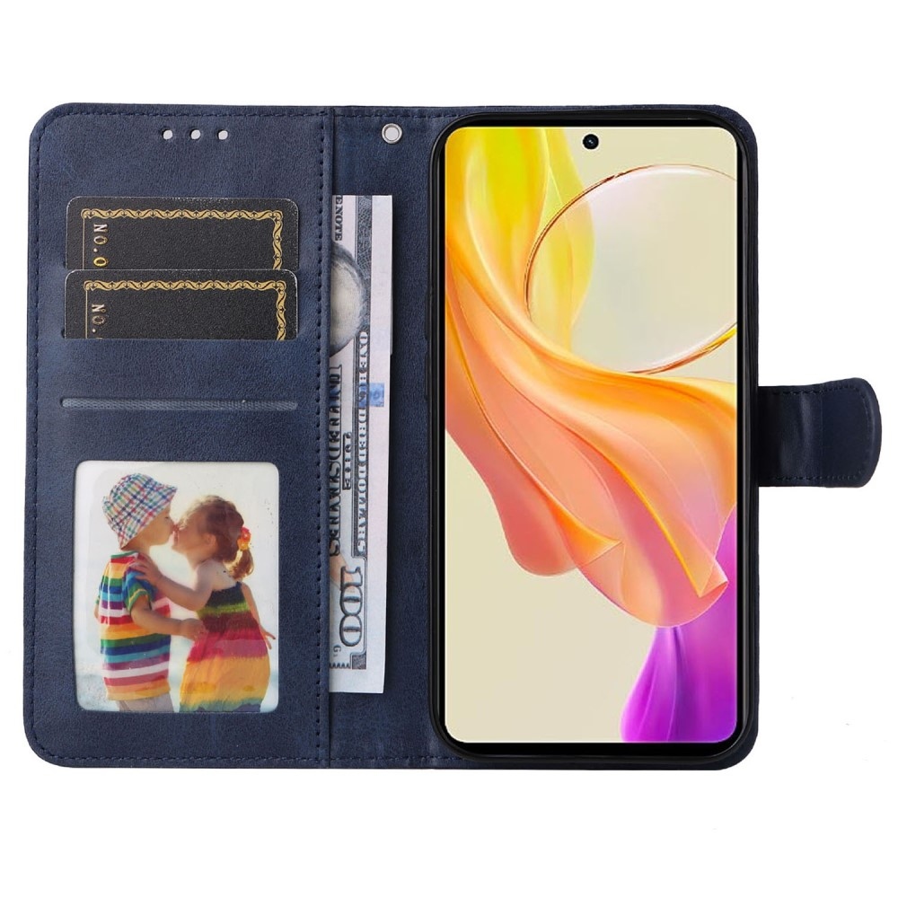 Vivo Y36 könyvtáska Vivo Y36-hoz - kék