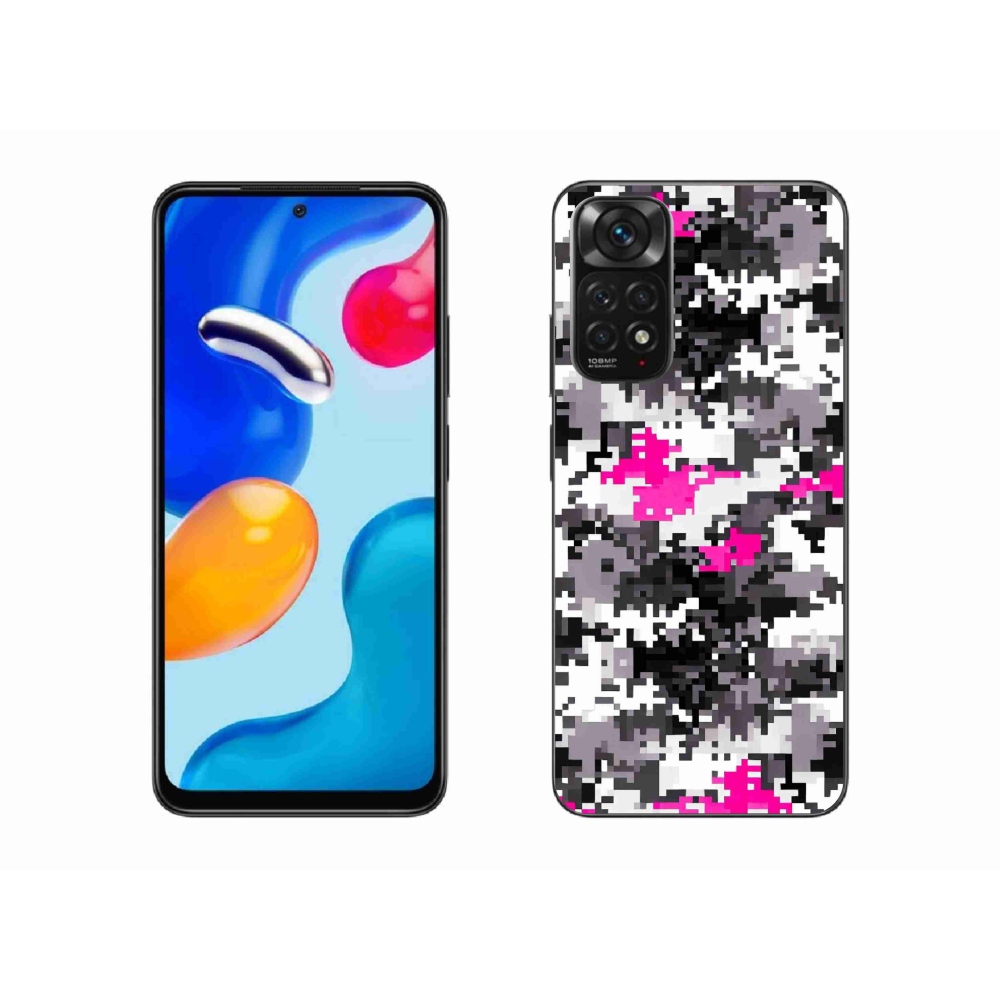 Gél borítás mmCase a Xiaomi Redmi Note 11S 4G-hez - terepszínű minta 4