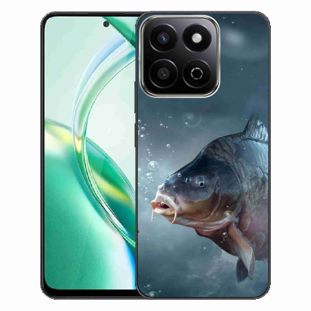 Zselés borítás mmCase a Honor 200 Smart 5G készülékhez - ponty és buborékok