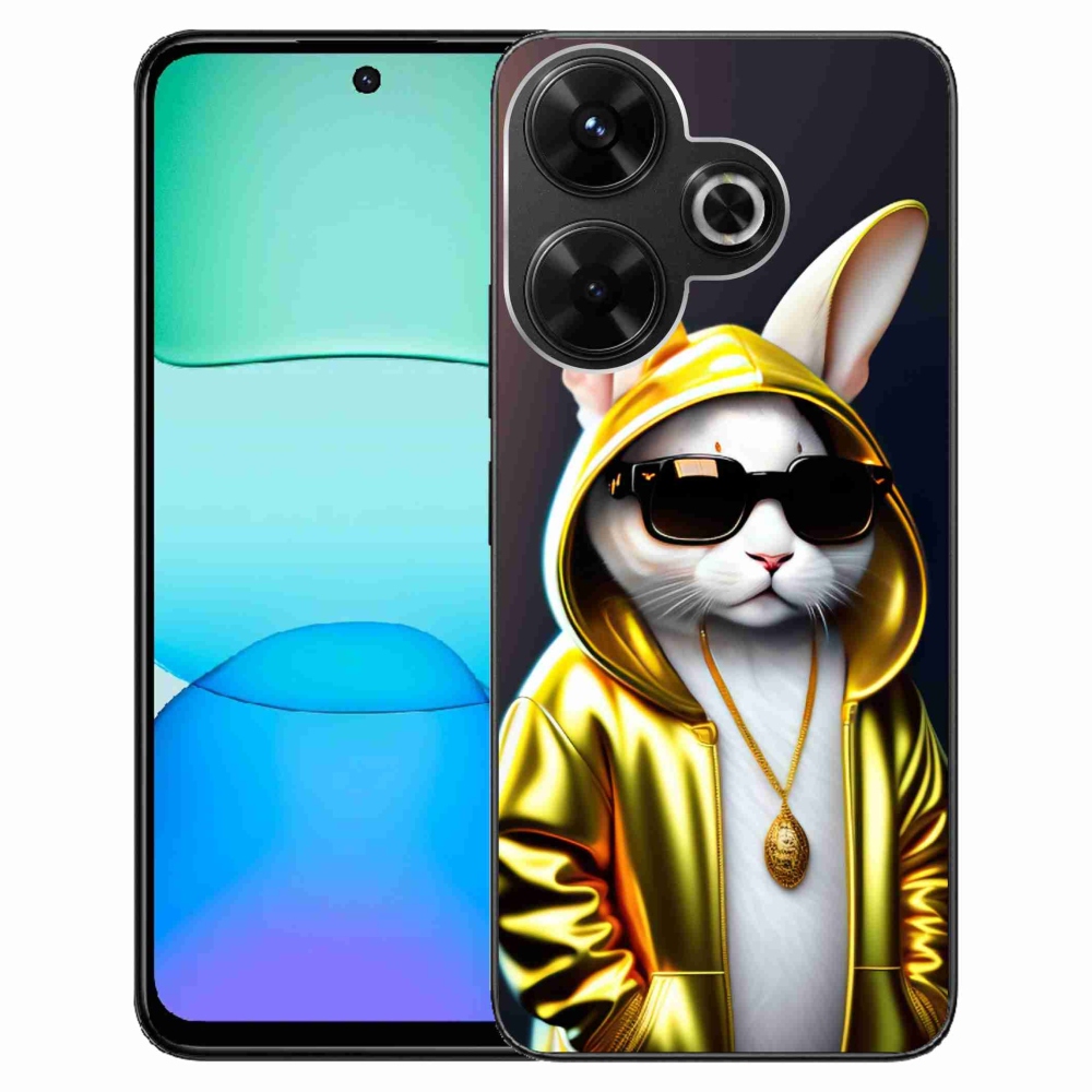 Gél borítás mmCase a Xiaomi Redmi 13 4G/Poco M6 4G - macska főnökhöz