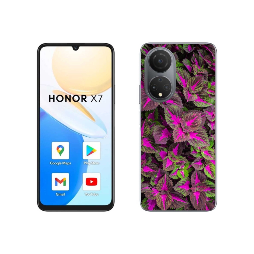 Zselés borítás mmCase a Honor X7-hez - virág 10