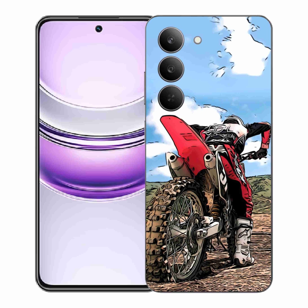 Gél borítás mmCase a Realme 14x 5G - moto számára