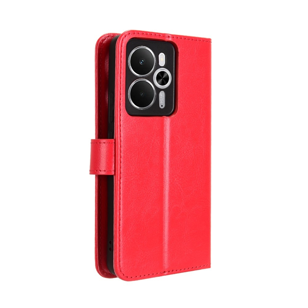 Őrült könyvtáska a Realme 14 5G/14T 5G számára - piros