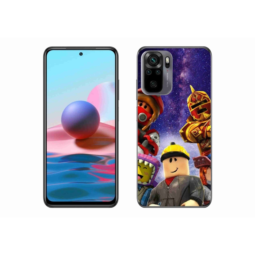 Gél borítás mmCase a Xiaomi Redmi Note 10 4G-hez - roblox 3