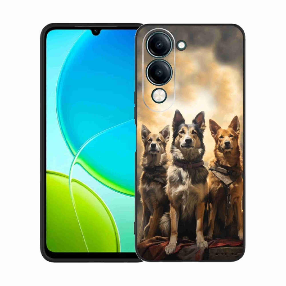 Zselés borítás mmCase a Vivo Y29s 5G-n - három psi