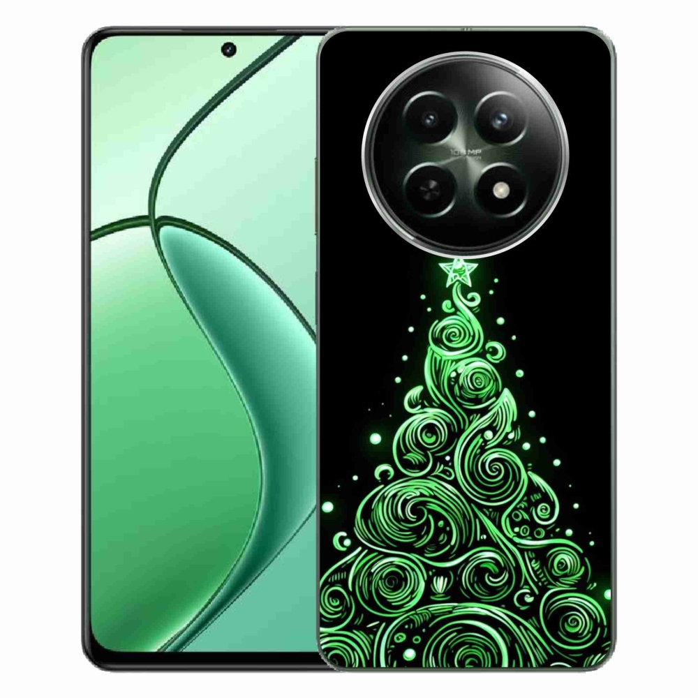 Gél borítás mmCase a Realme 12 5G/12x 5G - neon karácsonyfa 3