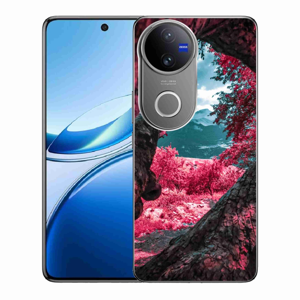 Zselés borítás mmCase a Vivo V50 5G-n - hegyi kilátás