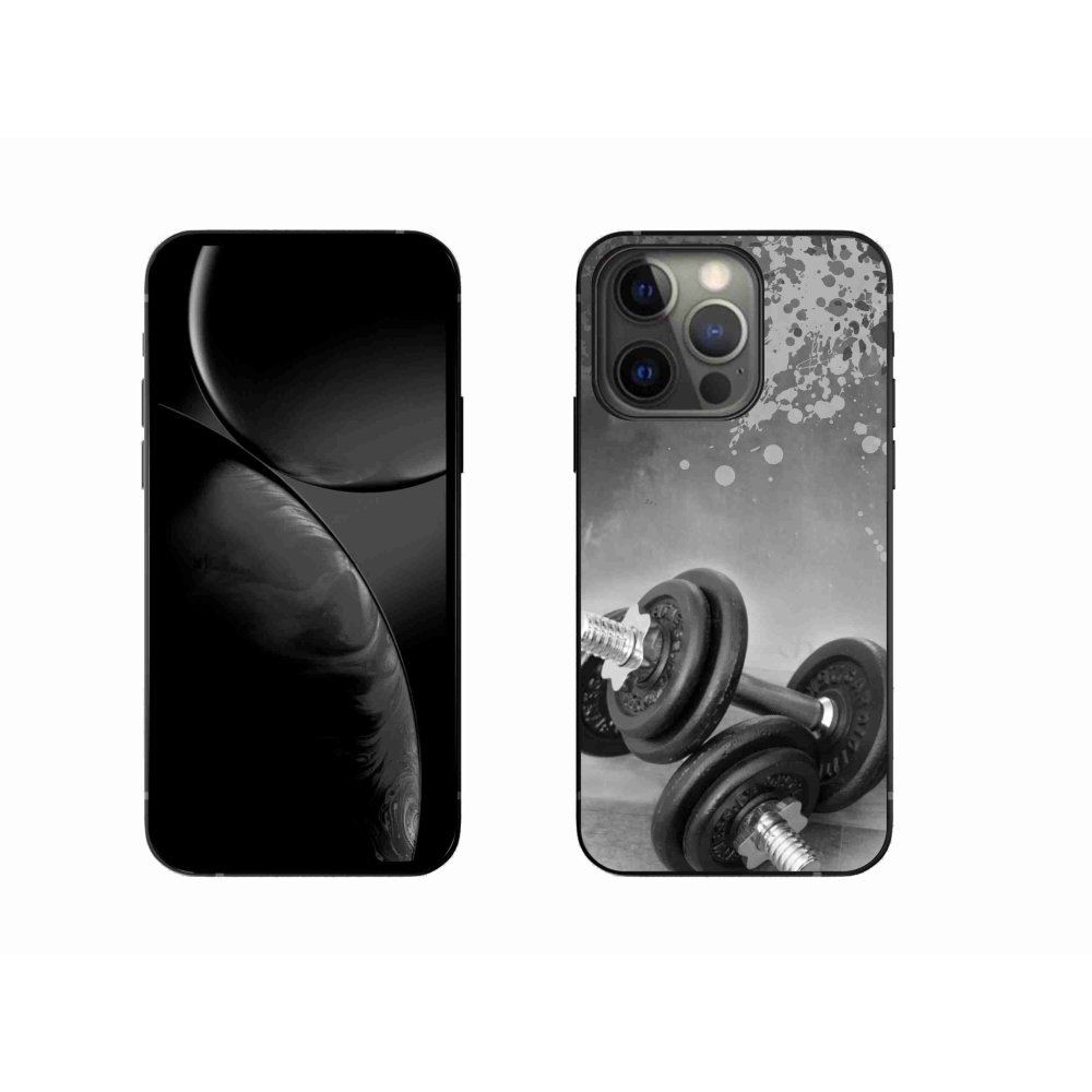 Zselés borítás mmCase iPhone 13 Pro 6.1 készülékhez - súlyzók 1