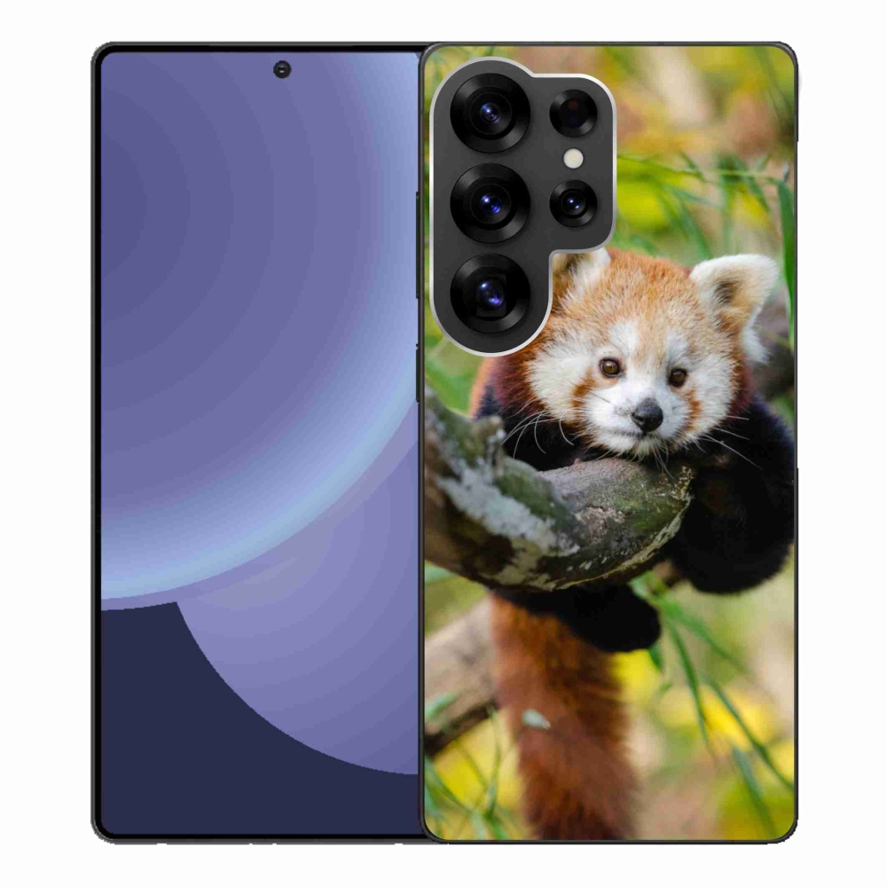 Zselés borítás mmCase Samsung Galaxy S25 Ultra - pandavörös