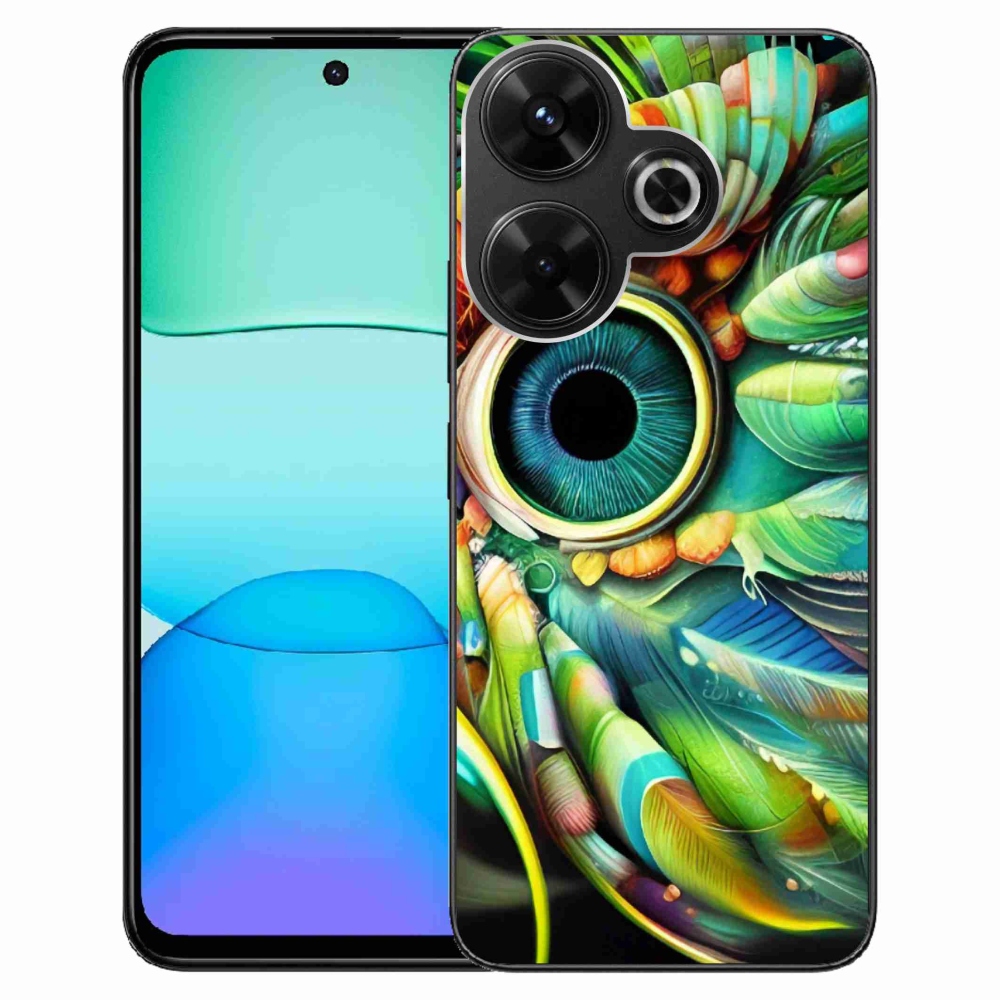 Gél borítás mmCase a Xiaomi Redmi 13 4G/Poco M6 4G számára - absztrakt motívum 18