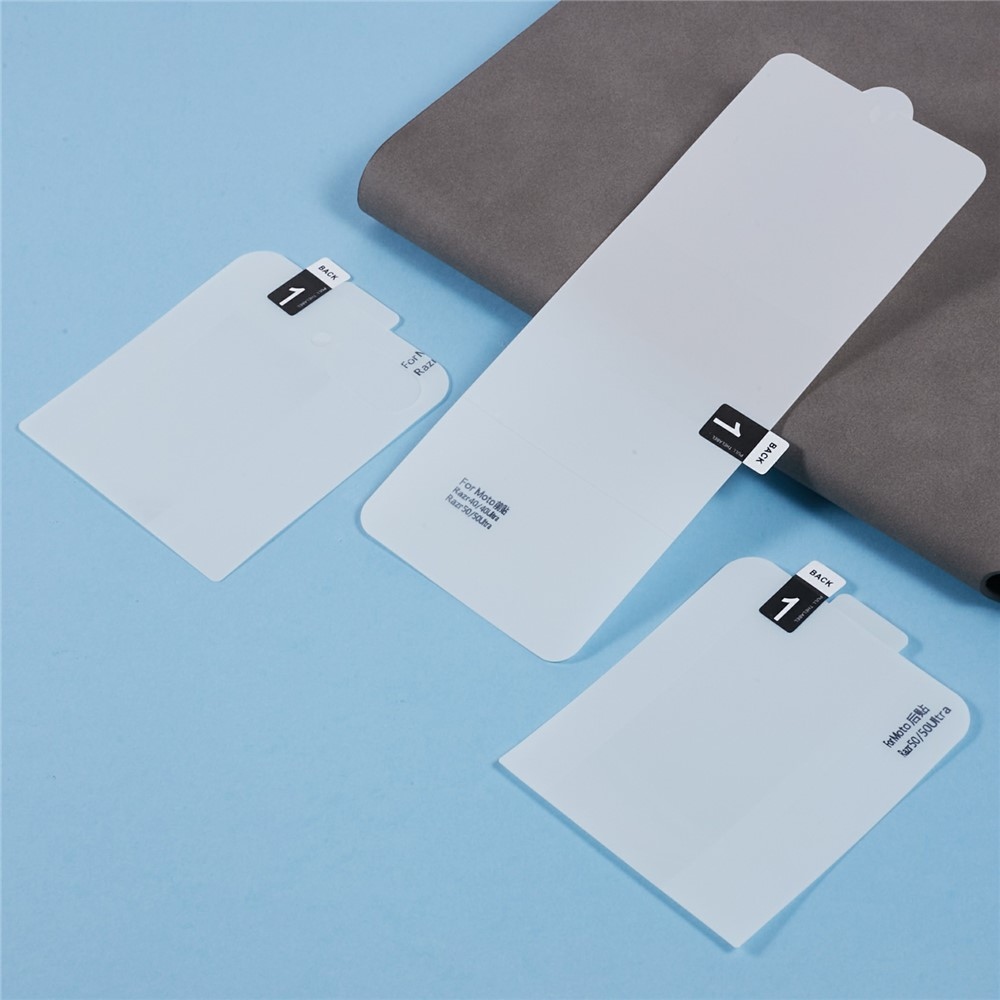 Hátsó + elülső hidrogél védőfólia a Motorola Razr 60 Ultra 5G készülékhez