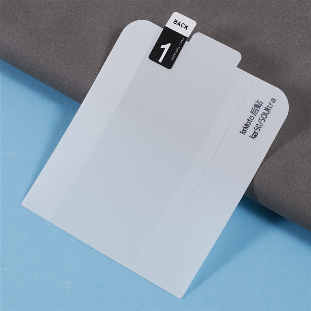 Hátsó + elülső hidrogél védőfólia a Motorola Razr 60 Ultra 5G készülékhez