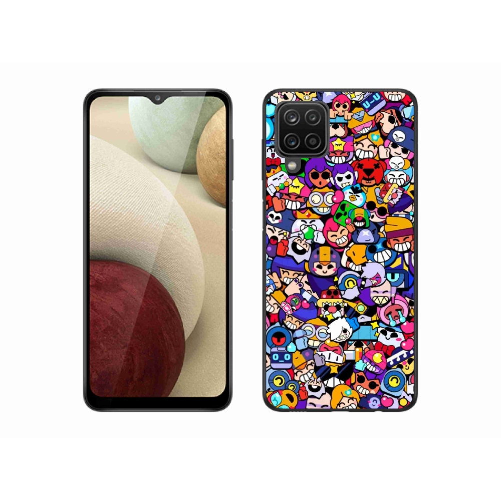Gél borítás mmCase Samsung Galaxy A12 készülékhez - brawl stars 2