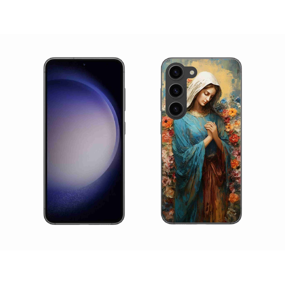 Gél borítás mmCase Samsung Galaxy S23 5G - szent nőhöz