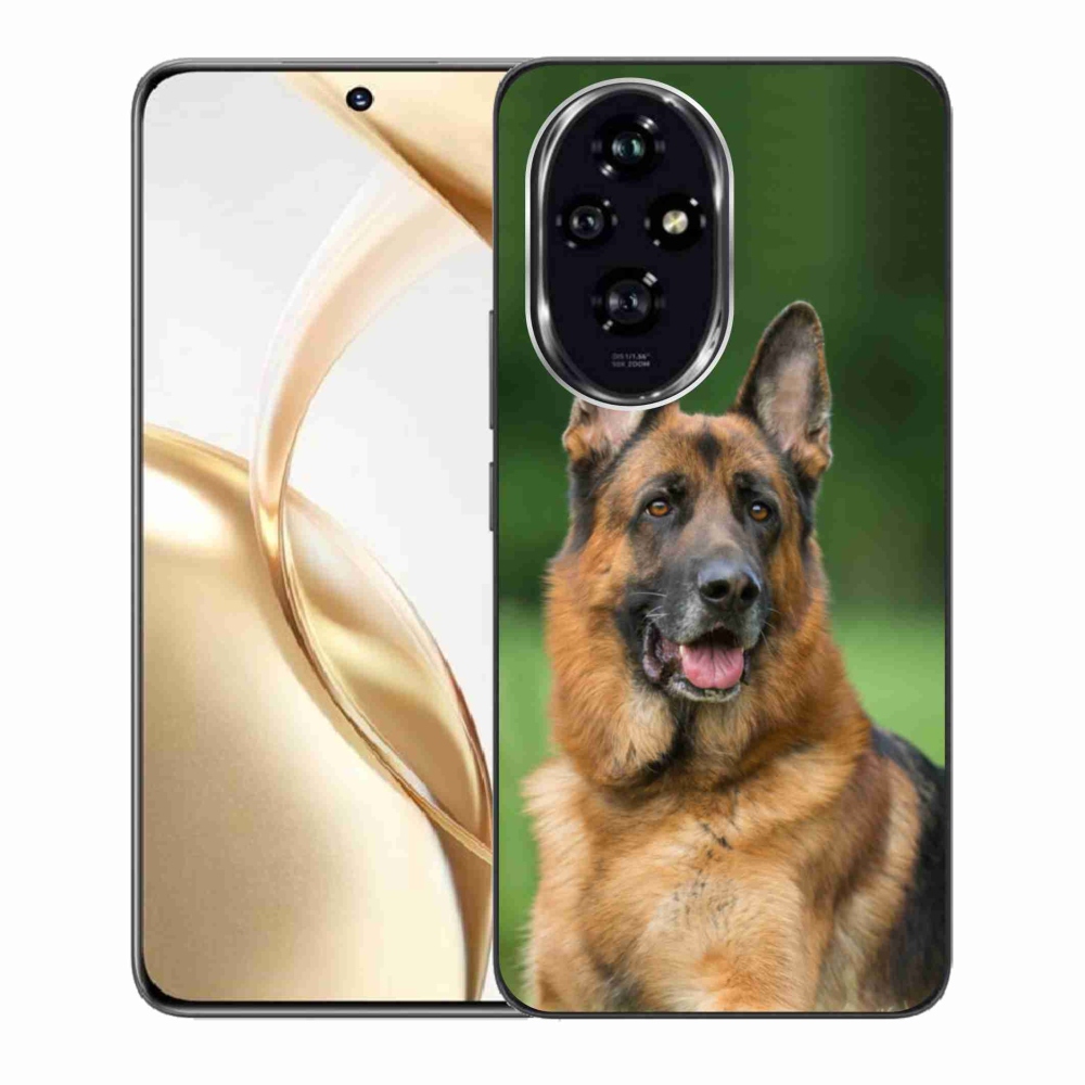 Zselés borítás mmCase a Honor 200 5G készülékhez - Német juhászkutya