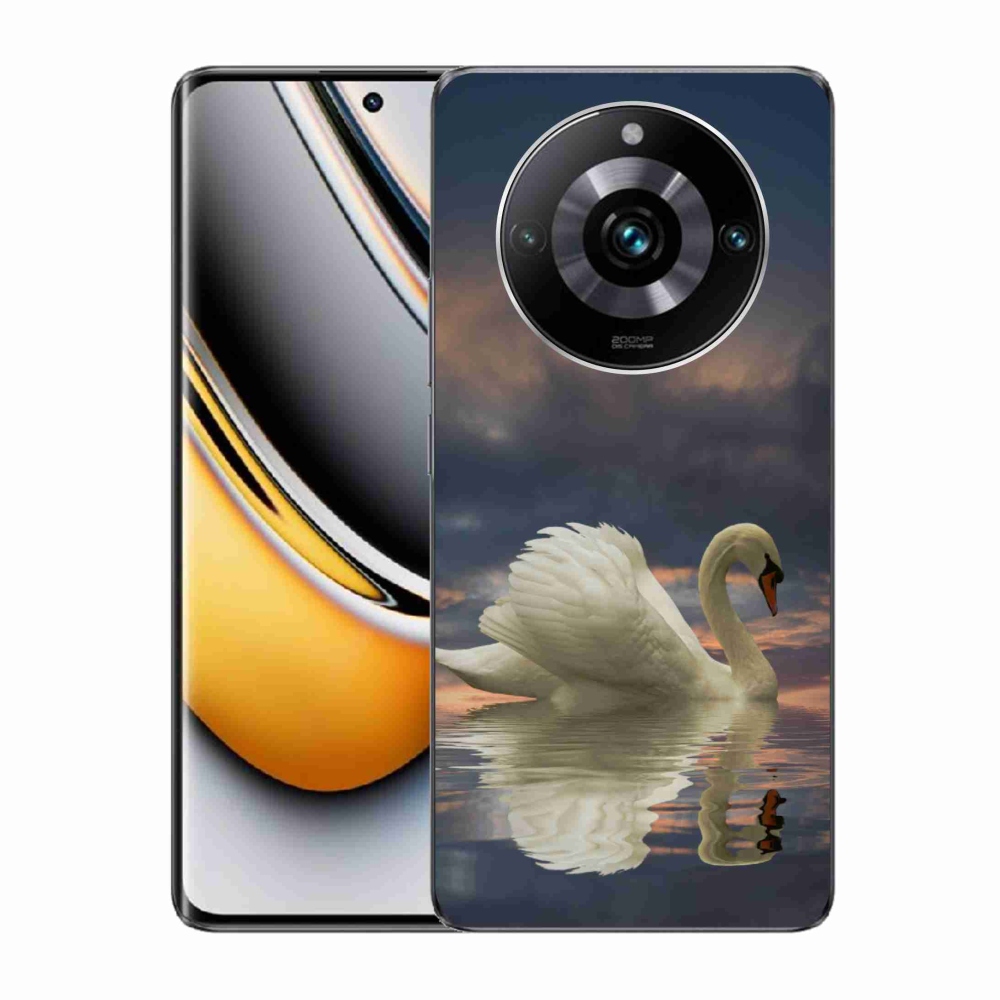 Zselés borítás mmCase a Realme 11 Pro/11 Pro+ készülékhez - hattyú